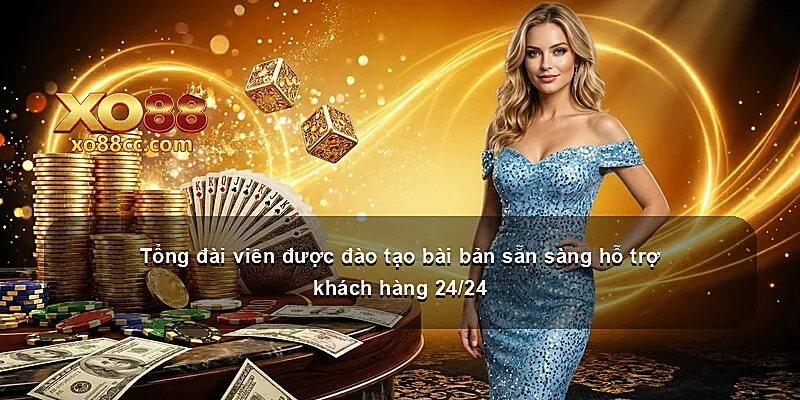 Tổng đài viên được đào tạo bài bản sẵn sàng hỗ trợ khách hàng 24/24