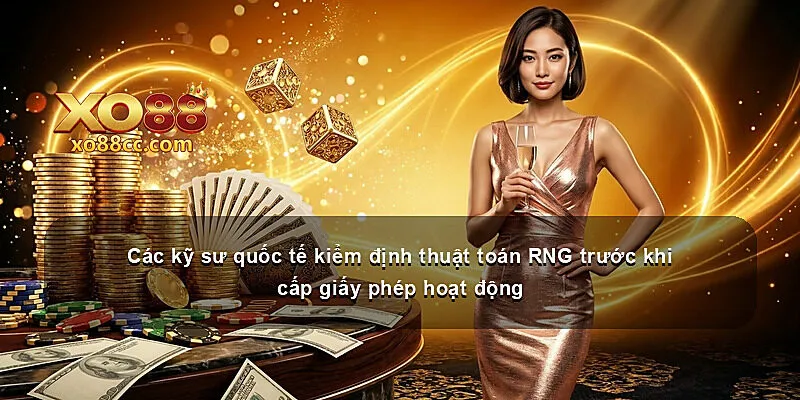 Các kỹ sư quốc tế kiểm định thuật toán RNG trước khi cấp giấy phép hoạt động