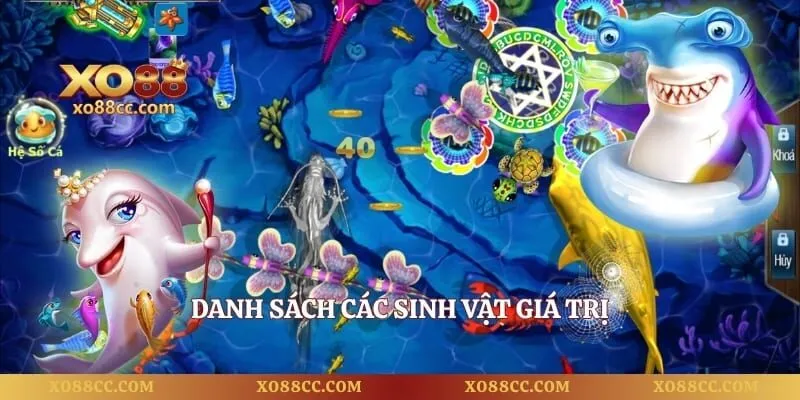 Tỷ Phú Đại Dương - Săn Boss Đơn Giản, Nhận Thưởng Lớn 3 Danh sách các sinh vật giá trị