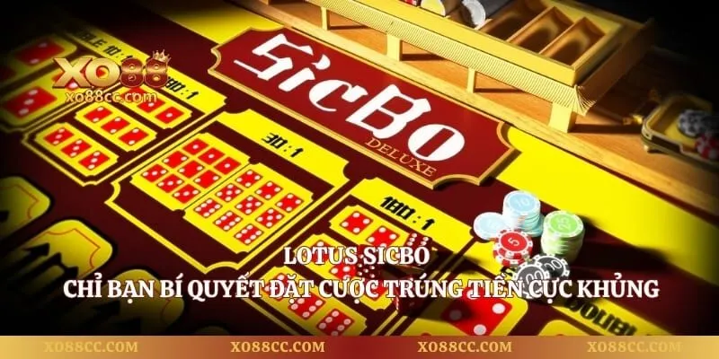 Lotus Sicbo - Chỉ Bạn Bí Quyết Đặt Cược Trúng Tiền Cực Khủng